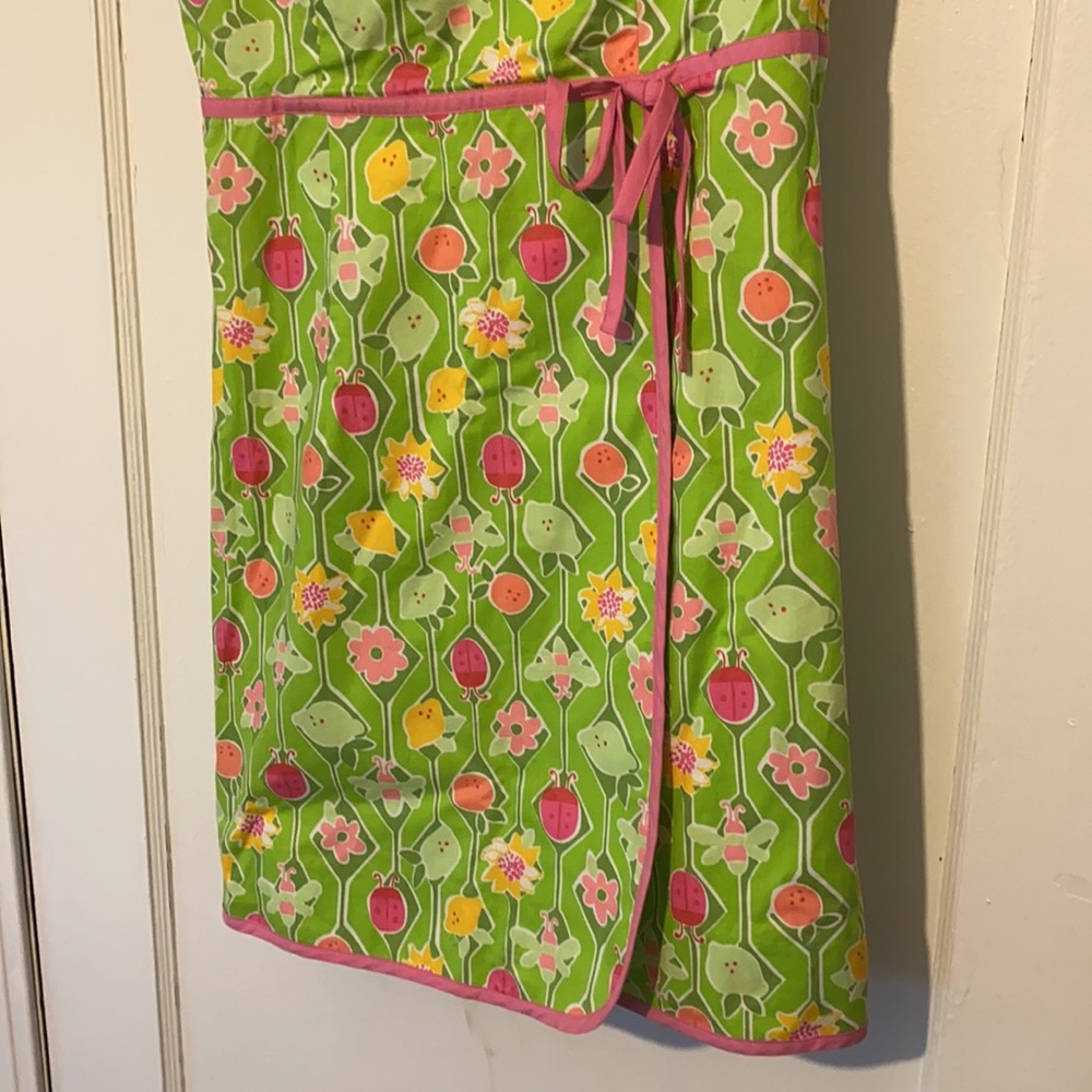 Lilly Pulitzer strapless wrap dress A-Maze-Ing - Picture 2 of 9